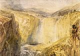 Joseph Mallord William Turner Famous Paintings - Fall of the Trees Yorkshire